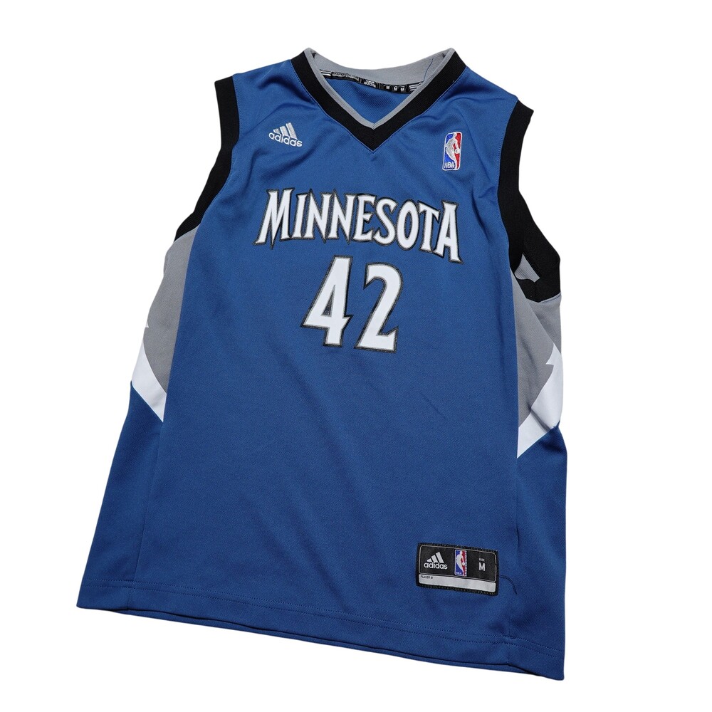 Minnesota Timberwolves Jersey Boys M Blue NBA Basketball Kevin Love 42 Adidas